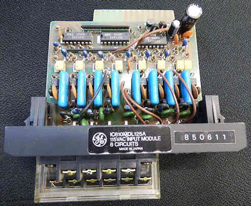 BOARD, CIRCUIT, MODULE, 115 VAC, 8/MDL INPUT GE # IC610MDL125B