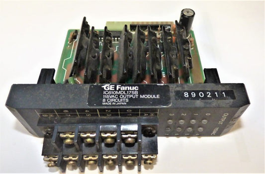 BOARD, CIRCUIT, MODULE, 115 VAC, 8/MDL OUTPUT GE # IC610MDL175B