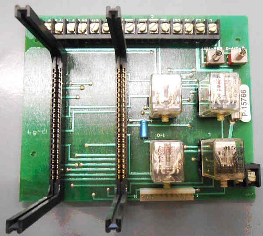 BOARD, CIRCUIT, MOTHER WITH RELAYS MONTGOMERY # P-15766