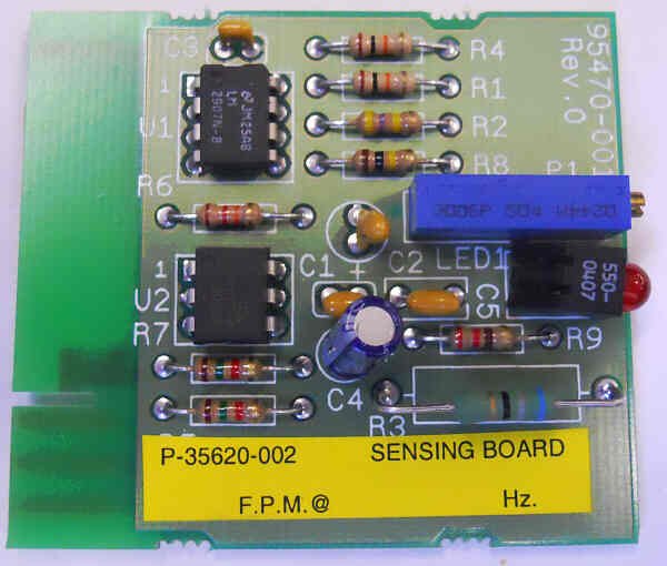 BOARD, CIRCUIT, SPEED SENSOR,III MONTGOMERY # P35620-002