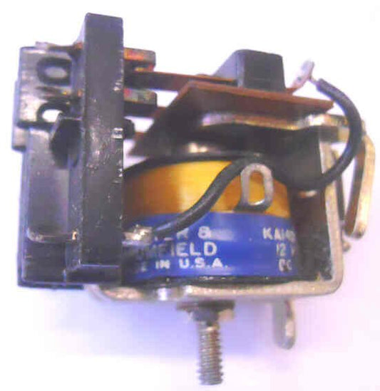 RELAY, OPEN FRAME, 3PDT, POTTER BRUMFIELD # KA14D-12VDC