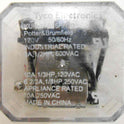 RELAY, POWER, 3PDT, 120VAC, 10A, NEON  PEELLE # 076245