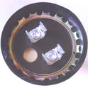 CAPACITOR, 124-149 MFD @ 220/250 VAC, MOTOR START DAYTON # 2MET1