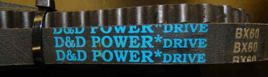 BELT, DRIVE TYPICAL MARKING BX60