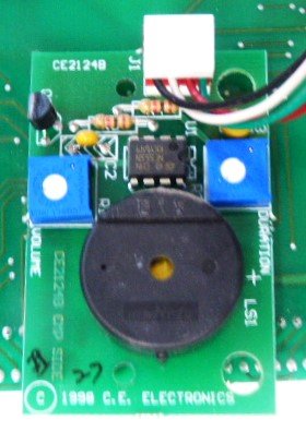 BOARD, CIRCUIT, DIGITAL READOUT, DUAL W/ GONG BOARD, CEC # CE3143C CE1224B