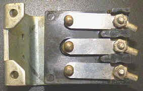 BASE WITH 3 CONTACTS FOR OLD STYLE KEYED SWITCHES
