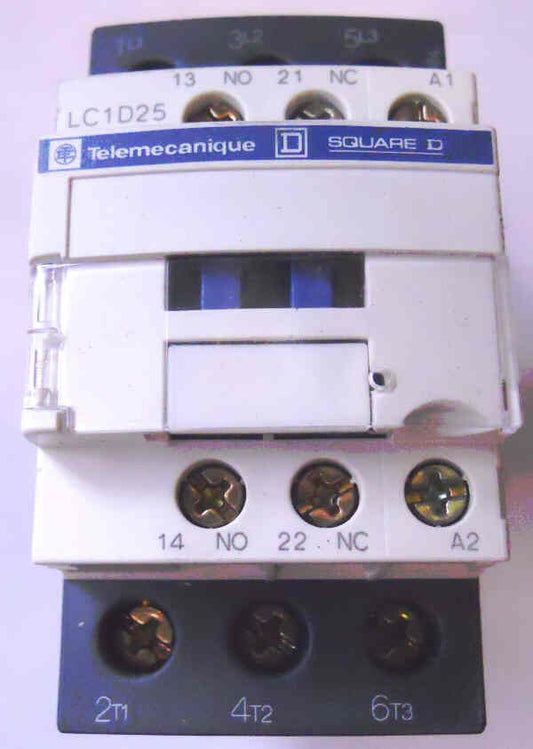 CONTACTOR, 3 POLE REVERSING, 120 VAC COIL TELEMECANIQUE # CAD50G7