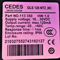 SWITCH, MAGNETIC, NORMALLY CLOSED, CEDES # 104076