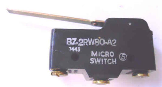 SWITCH, MICRO, SPDT, LEVER ACTUATED MICROSWITCH # BZ-2RW80-A2
