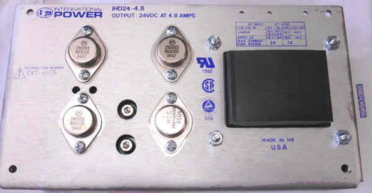 POWER SUPPLY, 100-240V INPUT, 24V @ 4.8 A OUTPUT IP # IHD24-4.8