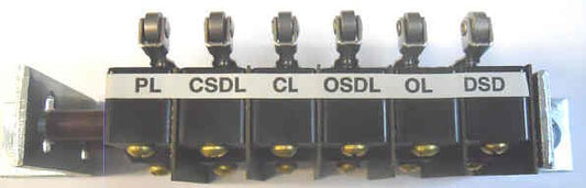 SWITCH, ASSEMBLY, DOOR OPERATOR CONTROL, 6 MICRO SWITCHES & BRACKET