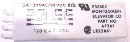 TIMER, ICE CUBE BASE, .1-10 SECONDS , 120 VAC MONTGOMERY # P47261