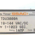 TIMER, 1-1023 SECONDS, 19-144 AC/DC, 1 AMP SSAC #TDU3000A