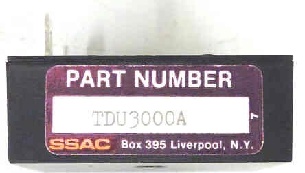 TIMER, 1-1023 SECONDS, 19-144 AC/DC, 1 AMP SSAC #TDU3000A