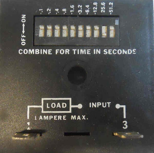 TIMER, 0.1-102.3 SECONDS, 19-144 AC/DC, 1 AMP SSAC #TDUL3000A