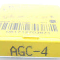 FUSE, GLASS, 4 AMP, PACKAGE OF 5, MFR # AGC-4