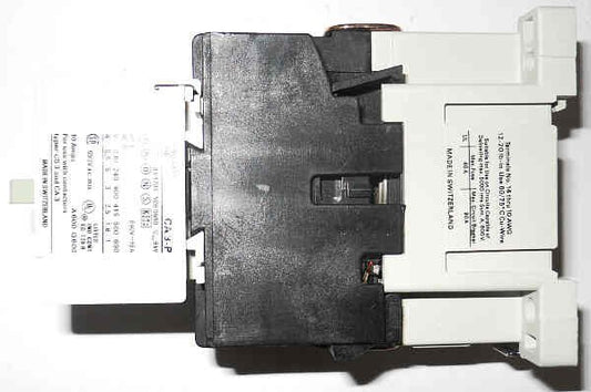 CONTACTOR, 3 POLE, SPRECHER & SCHUH, CA3-16-M01 +CAP-3 AUX CONTACT  120V COIL