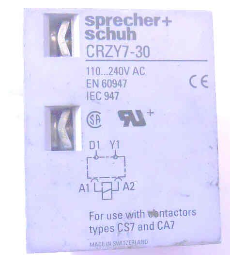 TIMER, ELECTRONIC, OFF-DELAY, 1-30 SECONDS, 110-240VAC S & S CRZY730110240