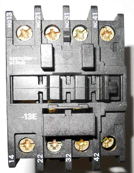 RELAY, CONTROL, 1NO/3NC CONTACTS, 120V AC COIL SPRECHER & SCHUH CS3-13E-120