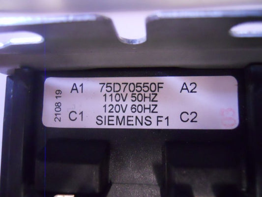 COIL, MOULDED, 120 VAC, SIEMENS/FURNAS 75D70550F