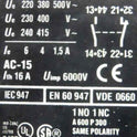 CONTACT, AUXILLARY, 1 N.O/ 1N.C.,KLOCKNER MOELLER # 11S-DIL-M