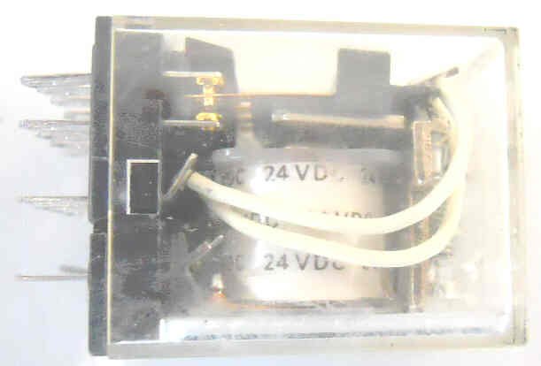 RELAY, ICE CUBE, 4PDT, 24 VDC OMRON MY4E-DC24