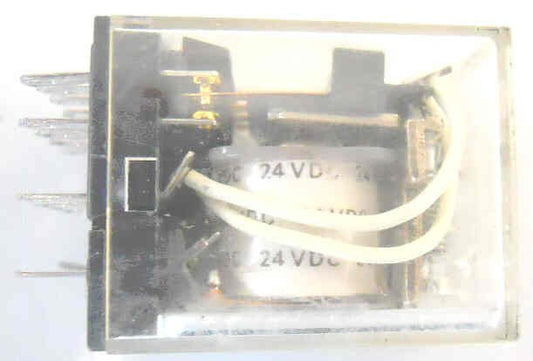 RELAY, ICE CUBE, 4PDT, 24 VDC OMRON MY4E-DC24