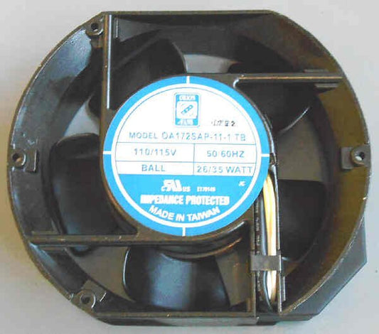 FAN, CONTROLLER COOLING, 115-20VAC, 26-35 WATT, 50-60 HERTZ