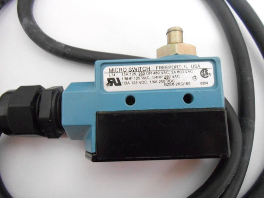 SWITCH, MICRO, LIMIT SWITCH 15A 125/250/460VAC # BZE6-2RQ168