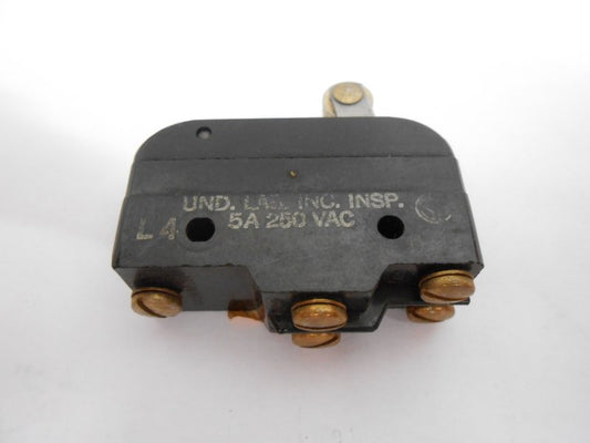 SWITCH, ROLLER. SNAP ACTION, MICRO SWITCH #  BZ-3YWT822
