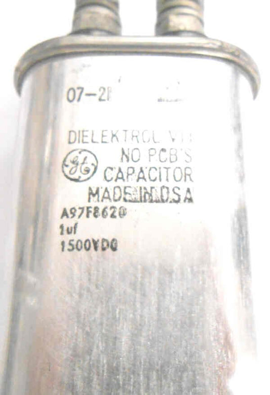 CAPACITOR, 1 MFD @ 1000VDC, DIELKTROL, PCB FREE  GE # A97F8620