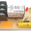 RELAY, PILOT, MODULAR, 4 X 1.5 TRACK MOUNT, DPDT, 10 AMP, 24VDC/120VAC COIL