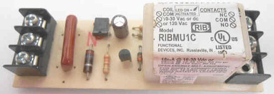 RELAY, PILOT, MODULAR, 4 X 1.5 TRACK MOUNT, SPDT, 15 AMP, 10-30VDC/120VAC COIL