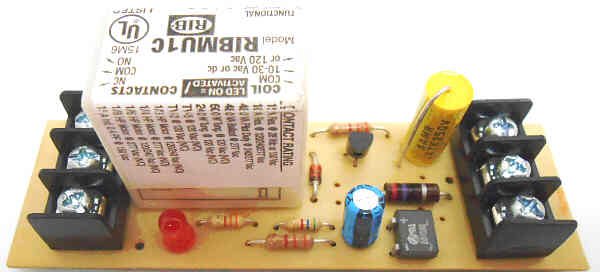 RELAY, PILOT, MODULAR, 4 X 1.5 TRACK MOUNT, SPDT, 15 AMP, 10-30VDC/120VAC COIL