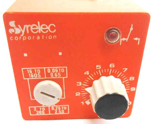TIMER, OCTAL BASE, 8 PIN, 240 VAC, DELAY ON BREAK, SPDT, 5 AMP OUTPUT