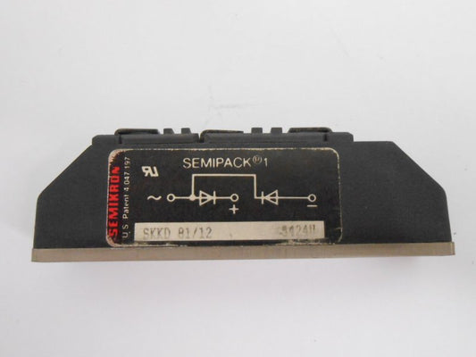 RECTIFIER, DIODE MODULE, SEMIKRON SKKD81/12