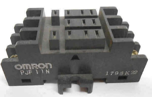BASE, RELAY, 11 BLADE, 3PDT, KUP TYPE OMRON PJF11N