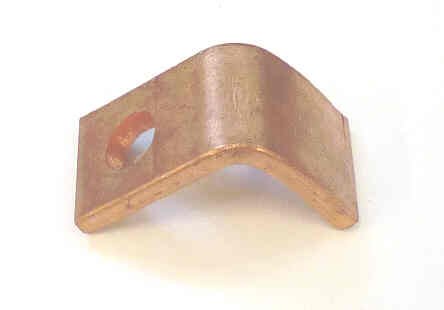 CONTACT, ANGLE, STATIONARY, COPPER, 3/4 L x 5/8 W x 1/8 THICK