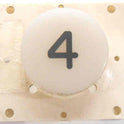 ELEMENT, EPCO, BUTTON, WHITE MARKED IN BLACK, SPECIFY MARKING