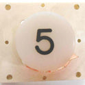 ELEMENT, EPCO, BUTTON, WHITE MARKED IN BLACK, SPECIFY MARKING