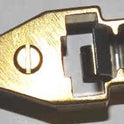 HOLDER, BRUSH, BRONZE, CAST, FOR .375 X 1 BRUSHES # 4110D65G05