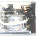 RELAY, POWER, MINIATURE, 2PDT, 110 VDC OMRON LY2-D 110DC