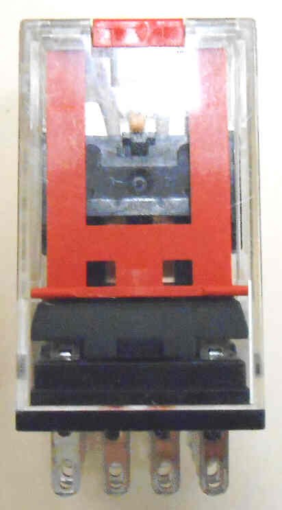 RELAY, ICE CUBE, POWER, 4PDT, 24 VAC, NEON OMRON MY4IN 24AC