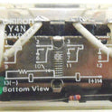 RELAY, POWER, MINIATURE, 4PDT, 24 VDC NEON OMRON LY4N-24DC