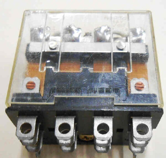RELAY, POWER, MINIATURE, 4PDT, 120 VAC, NEON, OMRON LY4N-120AC