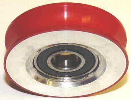 ROLLER, HANGER, CONCAVE, 2 29/32 DIA, .6693 BORE SCHINDLER 7433C56H01