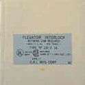 INTERLOCK, SWITCH, TYPE M, LEFT HAND, SWING DOOR, COMPLETE AS SHOWN