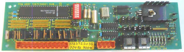 BOARD, CIRCUIT, HVM,  SCHINDLER #7267C34G01 SUB 02