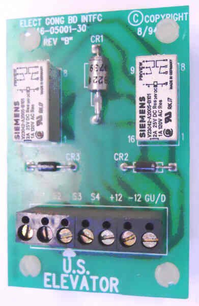 BOARD, CIRCUIT, U.S. ELEVATOR US-146-05001-30 REV B