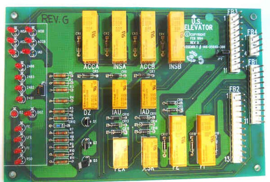 BOARD, CIRCUIT, ASCENSION 1000 FUNCTION SMT  U.S. ELEVATOR 146-05640-300 REV D
